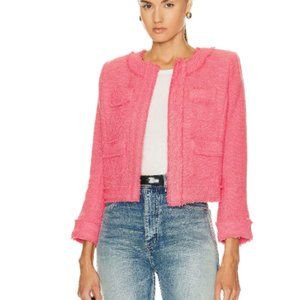 L'AGENCE KEATON FRINGED JACKET SIZE 2